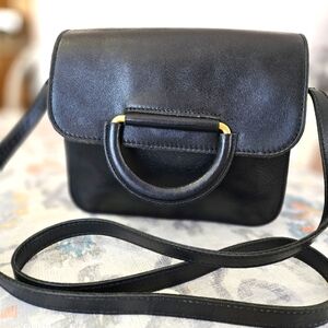 Madewell Holland Shoulder bag Black Leather